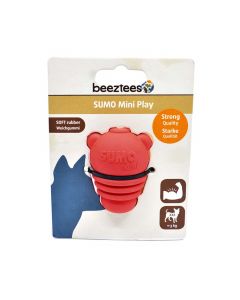 Beeztees Sumo Mini Play Dog Toy, Red