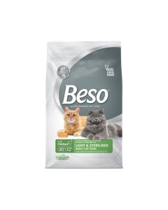 Beso with Chicken Light and Sterilized Adult Cat Dry Food