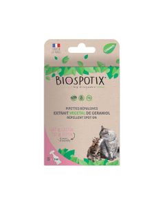 علاج "بيوسبوتكس" لطرد الحشرات للقطط من بيوغانس، 5 × 1 مل