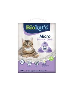 Biokats Micro Bianco Classic Cat Litter - 6 L