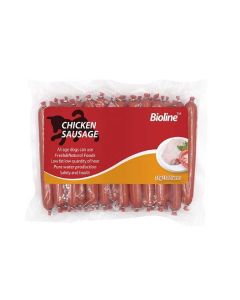 Bioline Chicken Sausage For Dogs - 15g - 30 Pcs