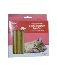 Bioline Cord Sausage For Cat - 10pcs