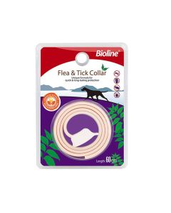 Bioline Eucalyptus Extract Flea and Tick Collar for Dogs - 60 cm