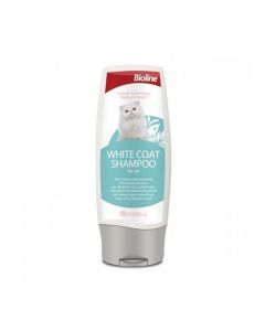 Bioline White Coat Shampoo For Cat - 200ml