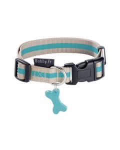 Bobby Arlequin Dog Collar - Beige