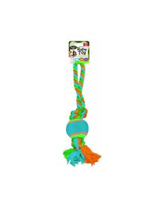 Bow Wow Rope Tug with Ball Assorted Dog Toy