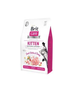 Brit Care Grain-Free Healthy Growth Dry Kitten Food