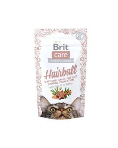 Brit Care Hairball Prevention Cat Treats, 50g