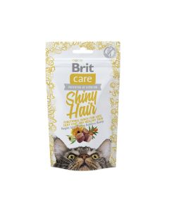 Brit Care Shiny Hair Cat Treats, 50g