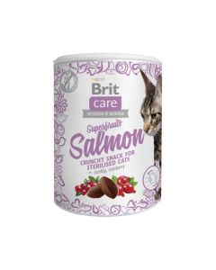 Brit Care Superfruits Salmon Sterilized Cat Treat - 100 g