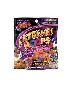 Brown's Extreme Hoops Small Animals Treats - 2 oz