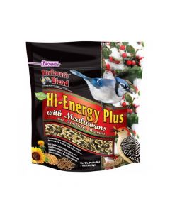 Brown's Bird Lover’s Blend Hi-Energy Plus with Mealworms - 5 lbs