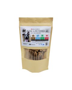 Bubbles and Miche Bone A Petites Dog Treat