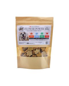 Bubbles and Miche Flower Power Dog Treats