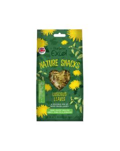 Burgess Excel Nature Snacks Luscious Leaves Small Pet Treats - 60 g