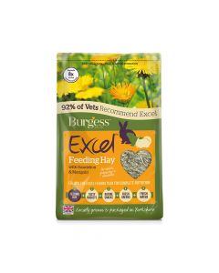 Burgess Excel Feeding Hay With Dandelion & Marigold, 1 Kg