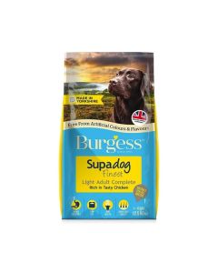 Burgess Supadog Finest Adult Light Chicken Dry Dog Food - 12.5 Kg