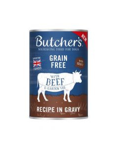 Butchers Original Beef Recipe in Gravy Canned Dog Food - 400 g