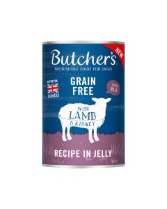 Butchers Original Lamb Recipe in Jelly Canned Dog Food - 400 g - Pack of 24