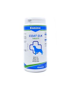 Canina Coat O.K. Tablets for Dog, 250g