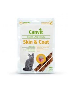 Canvit Health Care Snack Skin & Coat For Cat, 100g