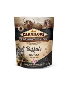 Carnilove Buffalo with Rose Petals Wet Dog Food - 300 g