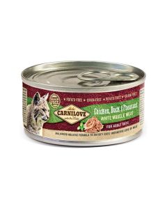 Carnilove Chicken Duck and Pheasant Canned Cat Food - 100 g