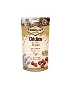 Carnilove Chicken Enriched with Thyme Cat Treat, 50 g