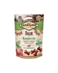 Carnilove Crunchy Snack Duck with Raspberries Cat Treat - 50 g