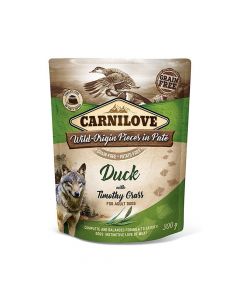 Carnilove Duck with Timothy Grass Wet Dog Food - 300 g 