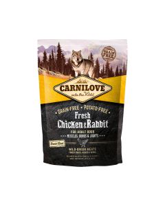 Carnilove Fresh Chicken & Rabbit for Adult Dogs Dry Food