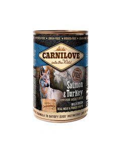 Carnilove Salmon & Turkey for Adult Dogs Wet Food, 400g