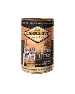 Carnilove Salmon & Turkey for Puppies Wet Food - 400g