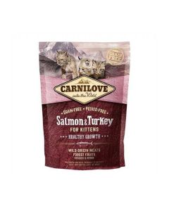 Carnilove Salmon and Turkey Dry Kitten Food