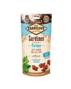Carnilove Sardine Enriched with Parsley Cat Treat, 50 g