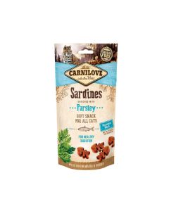 Carnilove Sardine Enriched with Parsley Cat Treat, 50 g