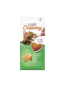 Catit Creamy Lickable Cat Treats - Chicken & Lamb