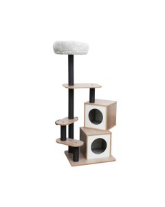 Catry Cat House with Scratcher-  58L x48W x144H cm
