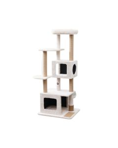 Catry Cat Tower With Scratcher - 60L x 49W x 141H cm