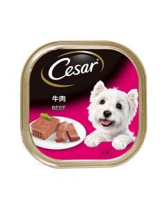 Cesar Beef Dog Wet Food - 100g - Pack of 24