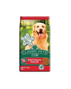 Classic Pets Beef Flavour Adult Dog Food