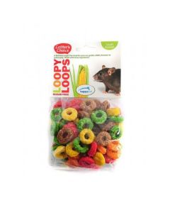 Critter's Choice Loopy Loops Small Animals Treat, 50 g