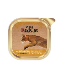 Dibaq Red Cat Pate with Chicken Wet Cat Food - 100 g