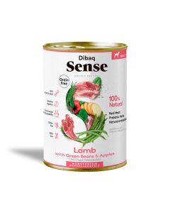 Dibaq Sense Lamb Adult Canned Dog Food - 380 g