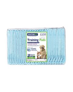 Doctor Pet Lavender Training Pads - 20ct - Extra Large - 60 x 90 cm