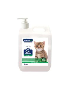 Doctor Pet Omega 3 Cat Shampoo - 5 Liters