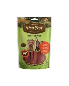 Dog Fest Beef Slices For Mini-Dogs - 55g