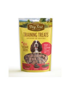 Dog Fest Training Treats Veal & Sesame Seeds Dog Treats - 90 g