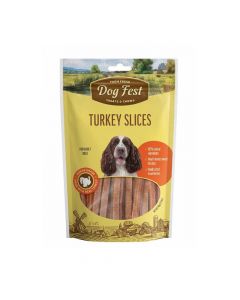 Dog Fest Turkey Slices Dog Treats - 90g