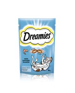 Dreamies Cat Treats Salmon - 60g